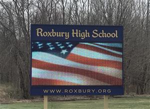 Roxbury High School Sign